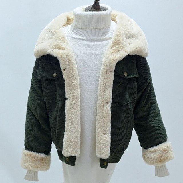 Thick Short Lambswool Jacket