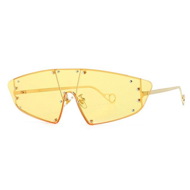 Sunglasses - Luxury Brand Vintage Rivet Sunglasses
