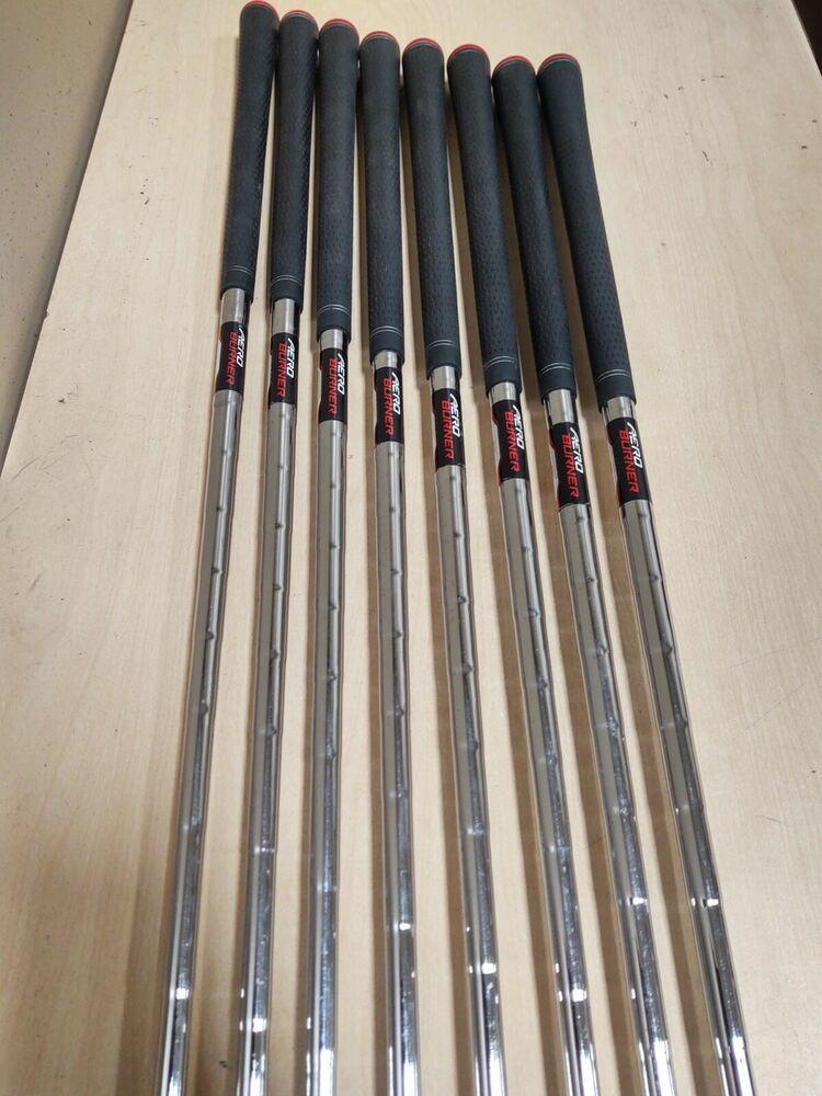 Taylormade Aeroburner HL Golf Iron Set 4-PW,AW Steel Shaft Regular Flex