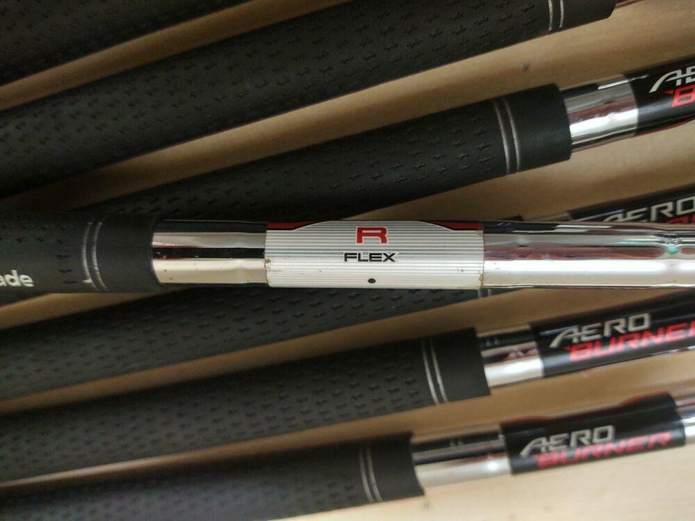 Taylormade Aeroburner HL Golf Iron Set 4-PW,AW Steel Shaft Regular Flex
