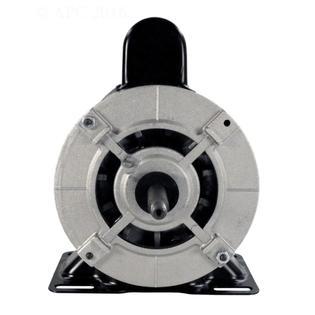 3 HP Black Thru-Bolt Dual Speed Round Flange Pool Motor