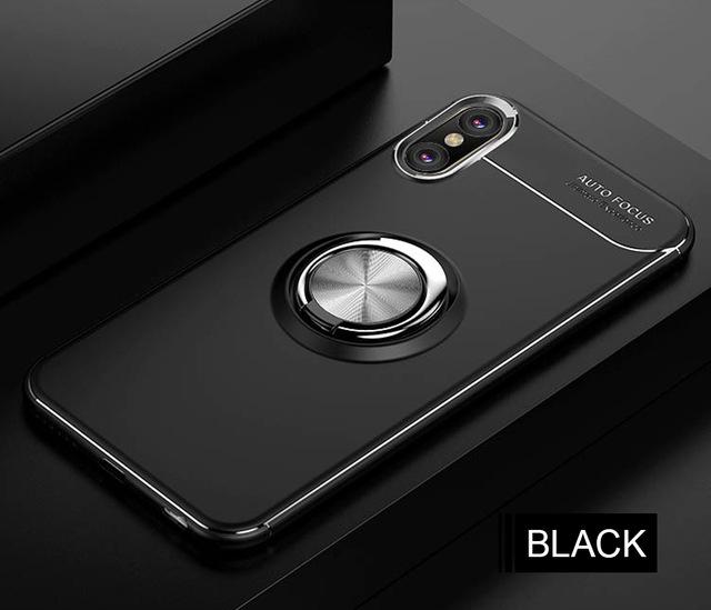 Luxury Magnetic Ring Case For iPhone X/XR/XS Max