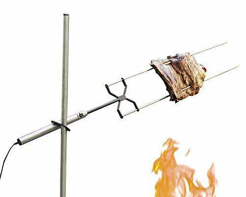 Grill Heavy Duty Rotisserie Grill for Home + Portable for the Outdoors Electric