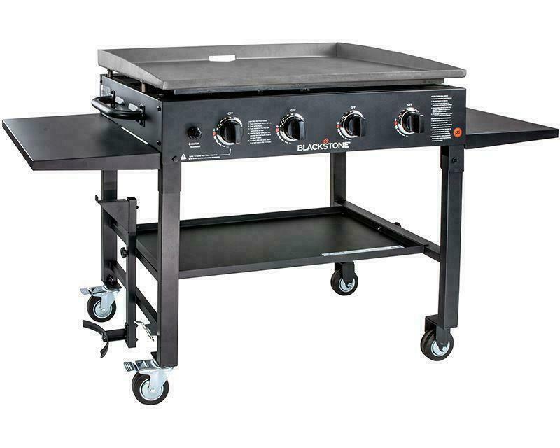 New in Box 36 inch 4 Burner Griddle Gas Cooking station Grill 1554