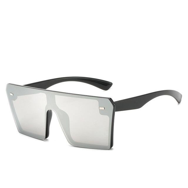 Top Fashion Women Oversize Square Gradient UV400 Sunglasses