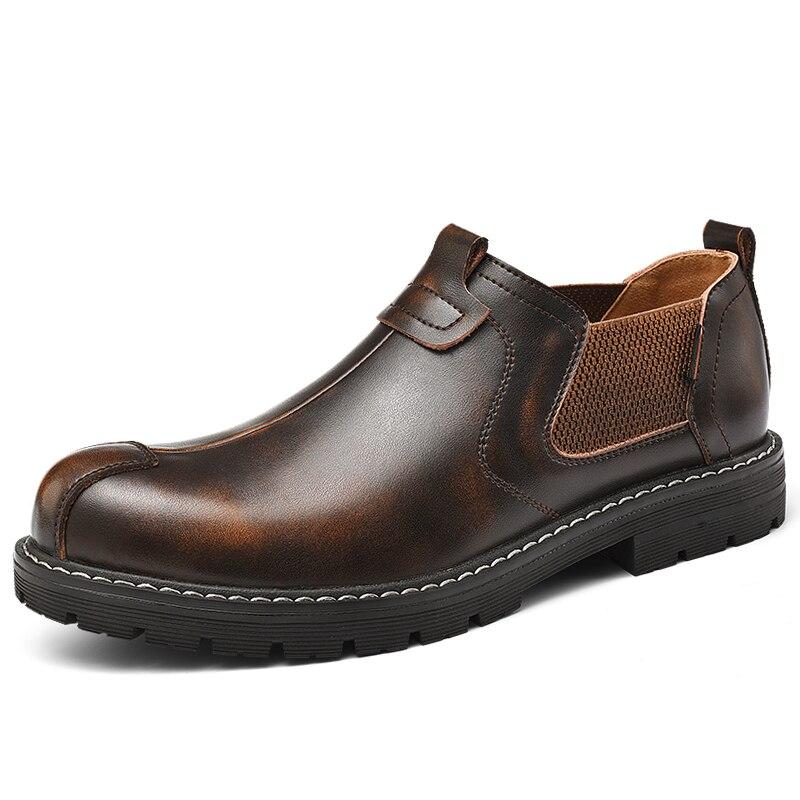 New Autumn British Male Ankle Chelsea Boots