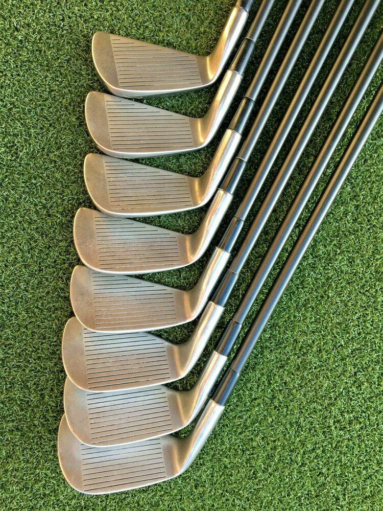 Ben Hogan H40 Iron Set 3-PW RH / Senior Graphite / Original Grips / Nice /mm4408