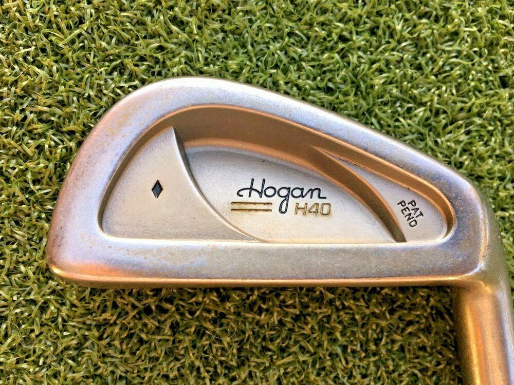 Ben Hogan H40 Iron Set 3-PW RH / Senior Graphite / Original Grips / Nice /mm4408