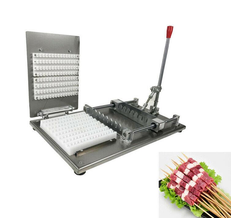 TECHTONGDA Manual Wear Meat Kebab Machine Meat String Tool Mutton Skewer