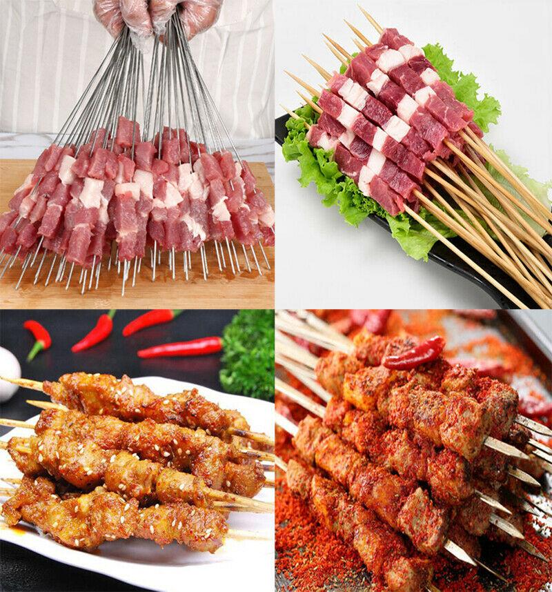 TECHTONGDA Manual Wear Meat Kebab Machine Meat String Tool Mutton Skewer