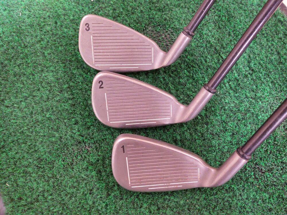 Callaway Tungsten Ti Big Bertha Golf Iron Set 1,2,3-PW,SW Graphite Regular Flex