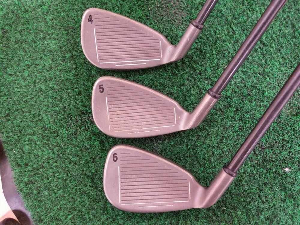 Callaway Tungsten Ti Big Bertha Golf Iron Set 1,2,3-PW,SW Graphite Regular Flex
