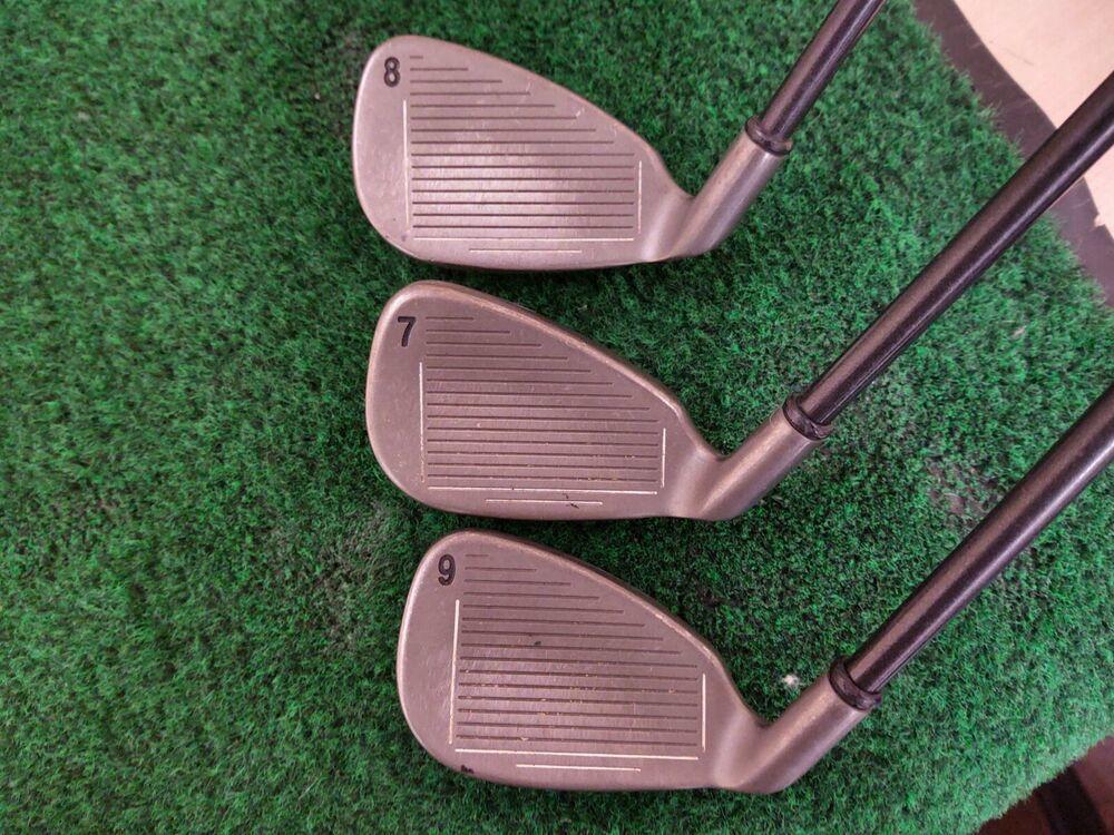 Callaway Tungsten Ti Big Bertha Golf Iron Set 1,2,3-PW,SW Graphite Regular Flex