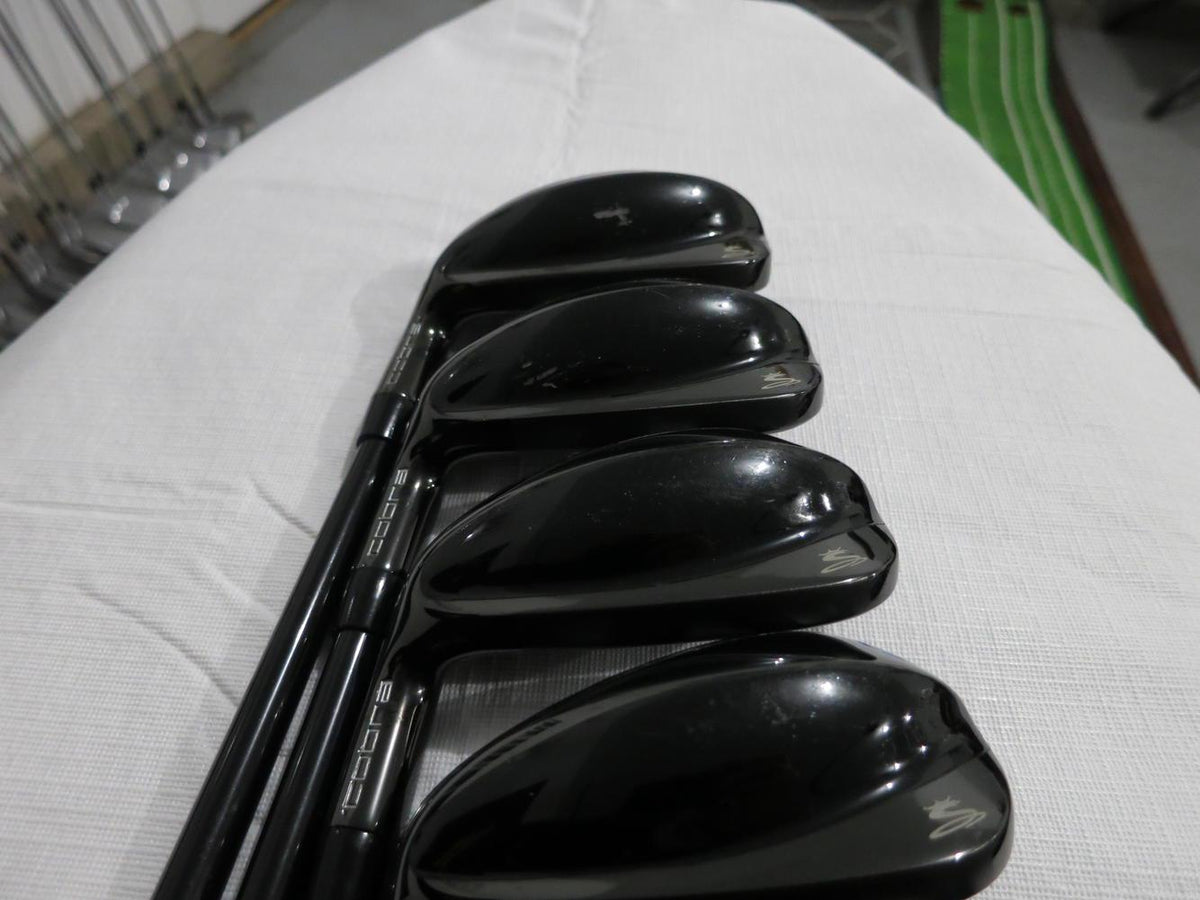 Cobra 2020 T-Rail Black Iron Set TRail - 6-PW - Senior Flex Graphite - LH