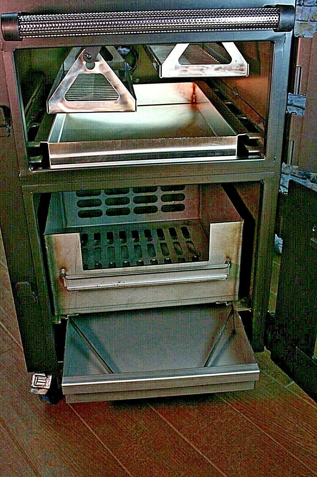 BBQ Smoker "Big Daddy" Smoker - Rotisserie - Grill - AL IN ONE!!! Made in USA