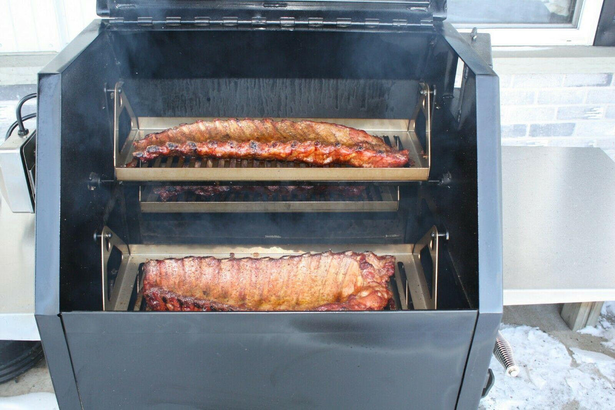 BBQ Smoker "Big Daddy" Smoker - Rotisserie - Grill - AL IN ONE!!! Made in USA