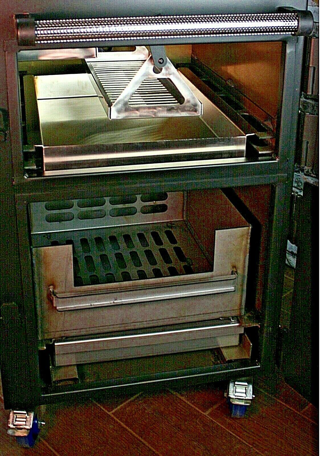 BBQ Smoker "Big Daddy" Smoker - Rotisserie - Grill - AL IN ONE!!! Made in USA