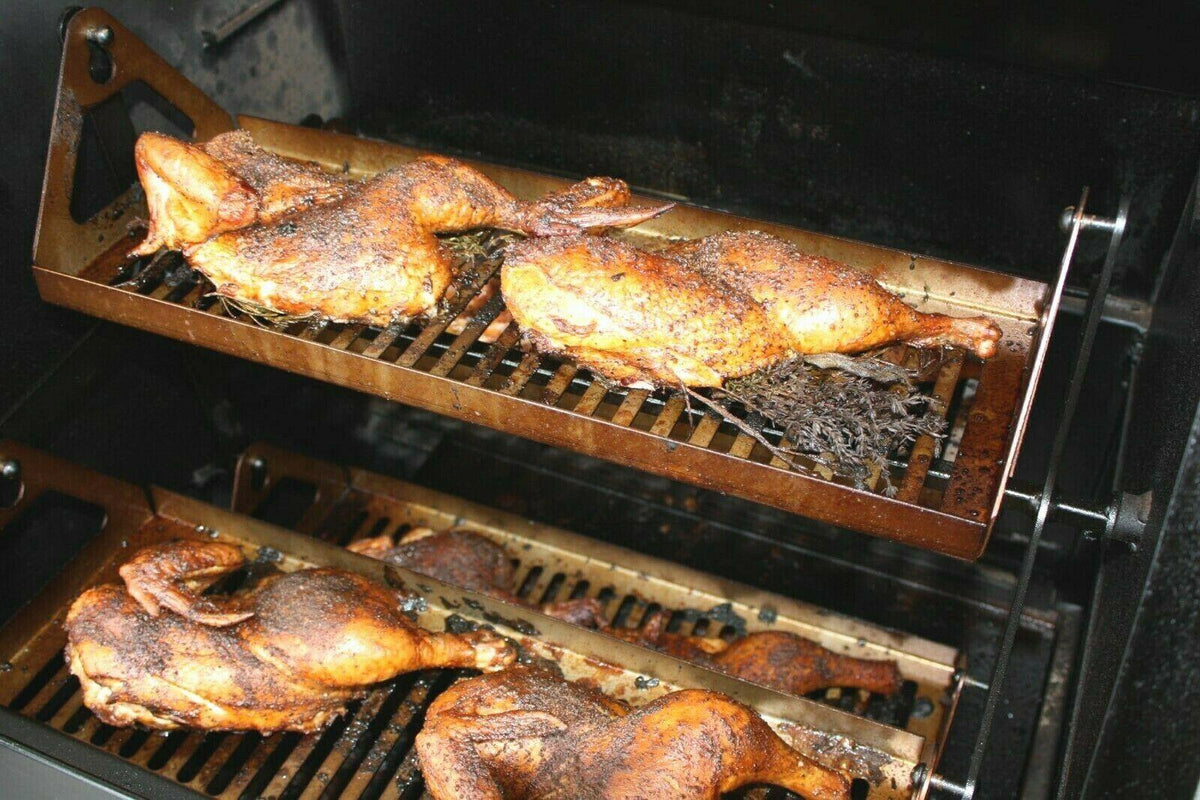 BBQ Smoker "Big Daddy" Smoker - Rotisserie - Grill - AL IN ONE!!! Made in USA