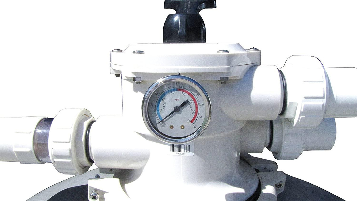 FibroPool V800 32" Top Valve Swimming Pool Sand Filter