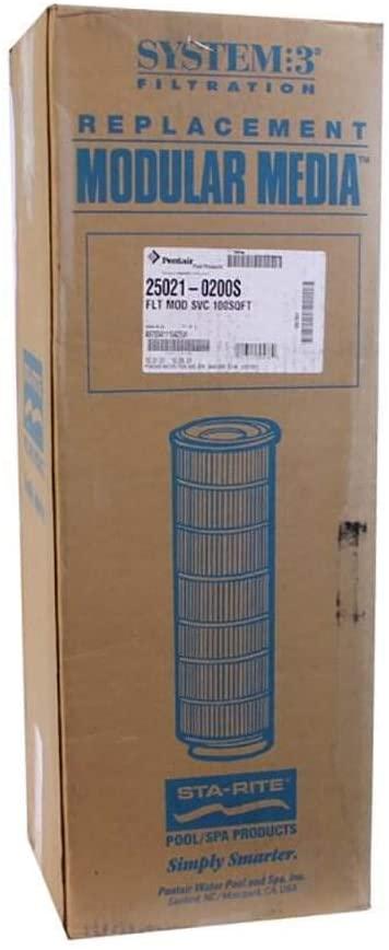 Sta-Rite S7M120 System 3 Pool Filter Inner & Outer Modular Media Cartridge Set