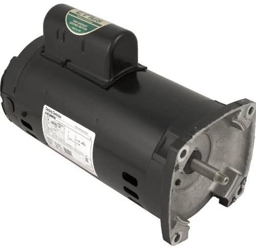 Pentair 355375S Black 3/4 HP Standard Square Flange Motor Replacement Inground Pool and Spa Pump