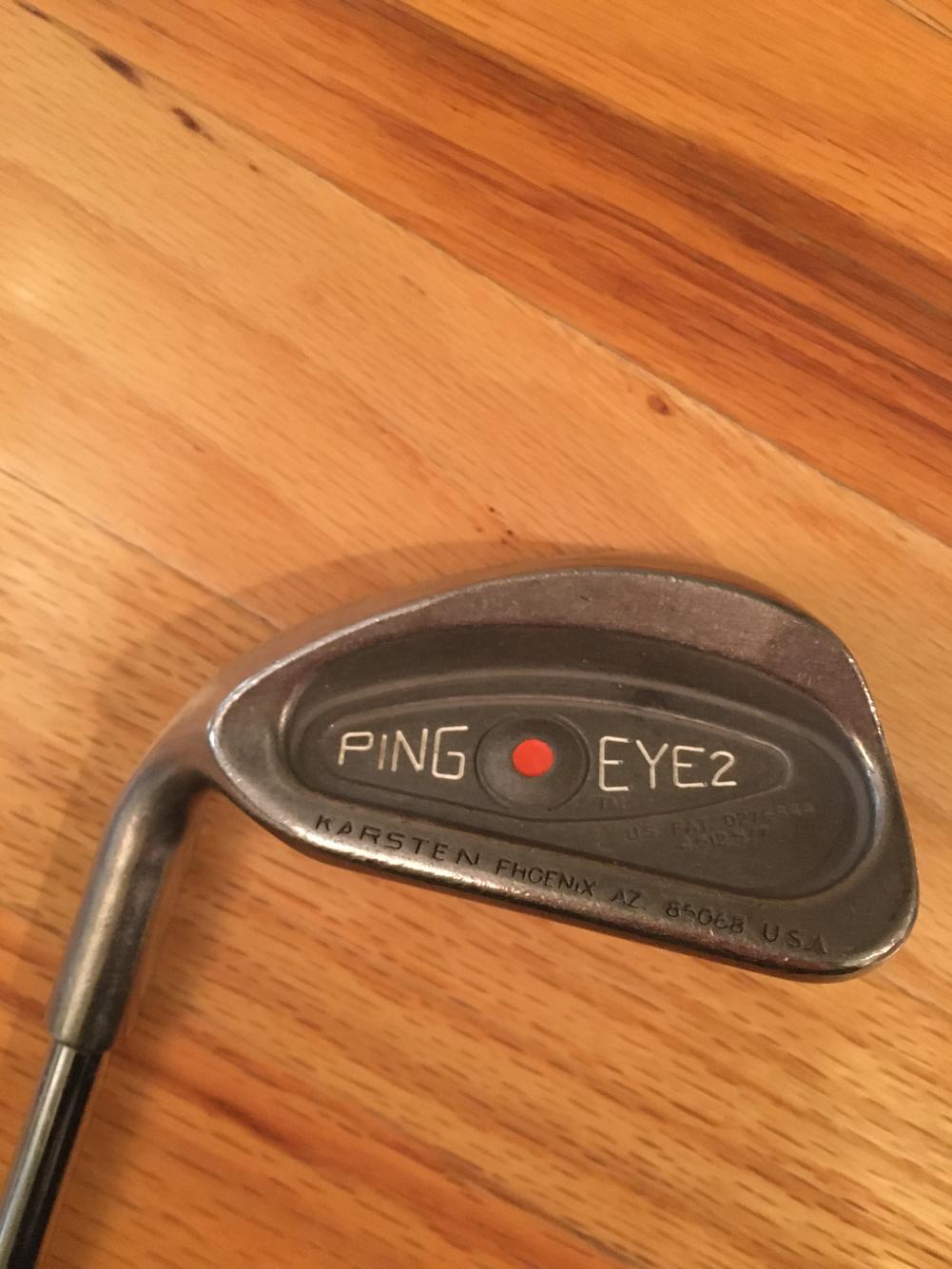 New Ping Left Hand Eye 2 Graphite Shaft ( 3 iron, 5 iron, 7 iron, 8 iron, 9 iron, and wedge)