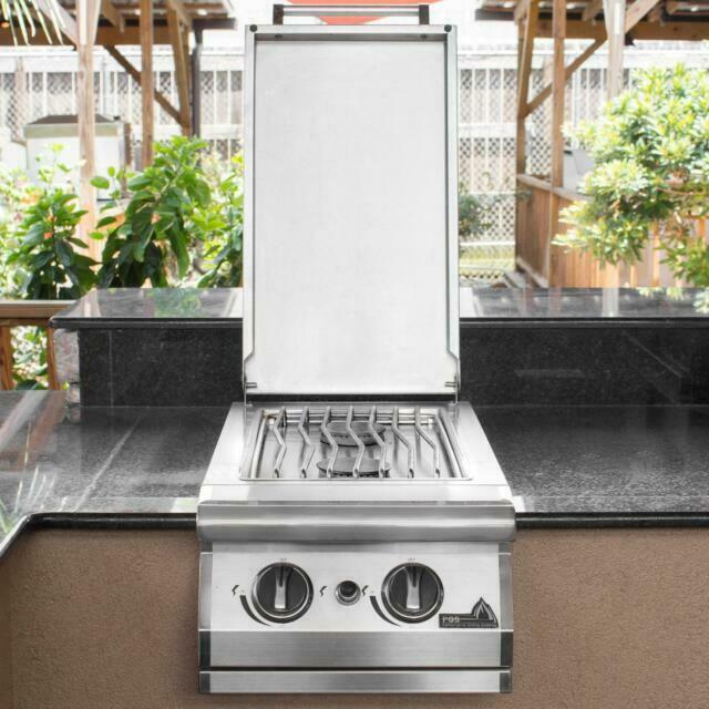 PGS Built-In Natural Gas Double Side Burner