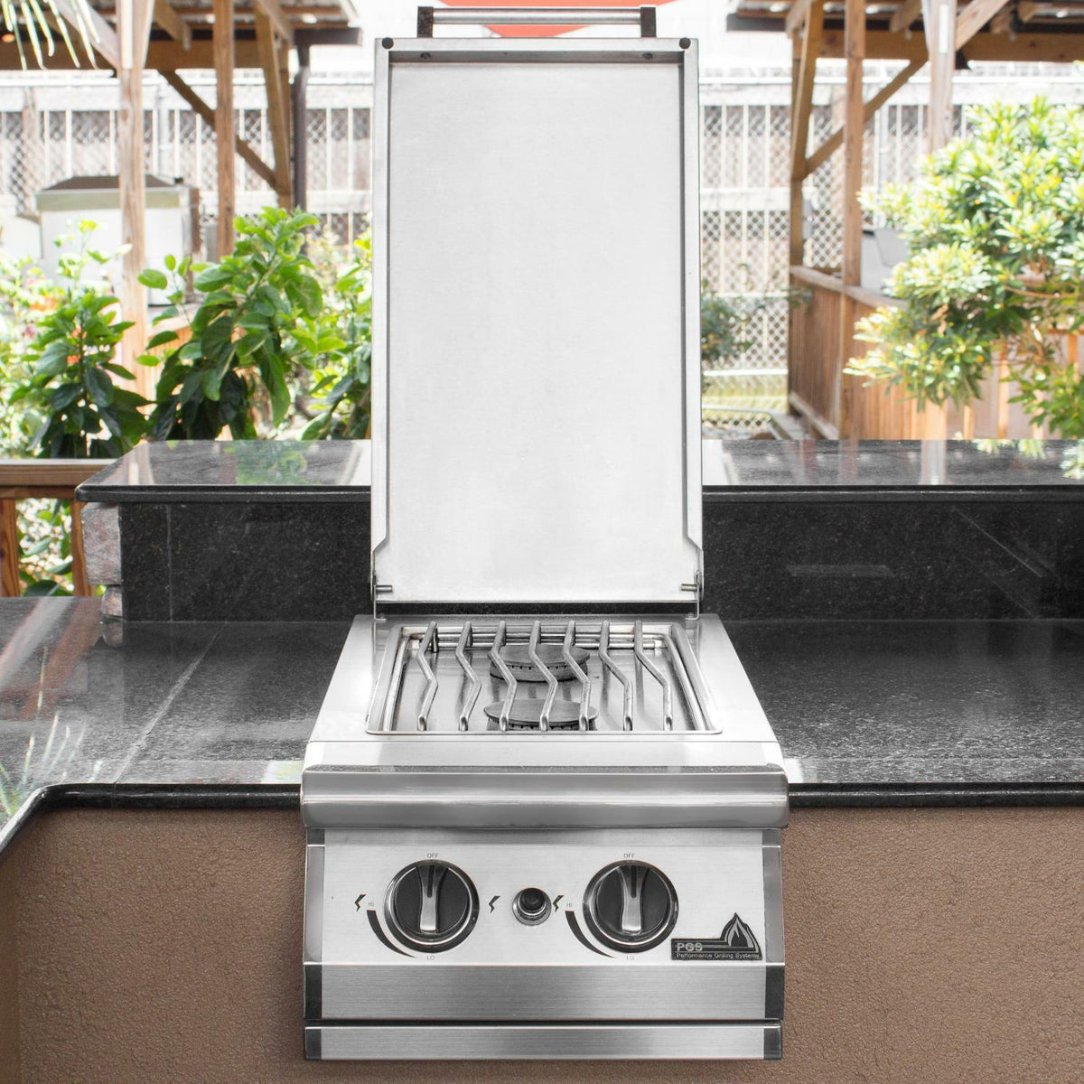 PGS Built-In Natural Gas Double Side Burner