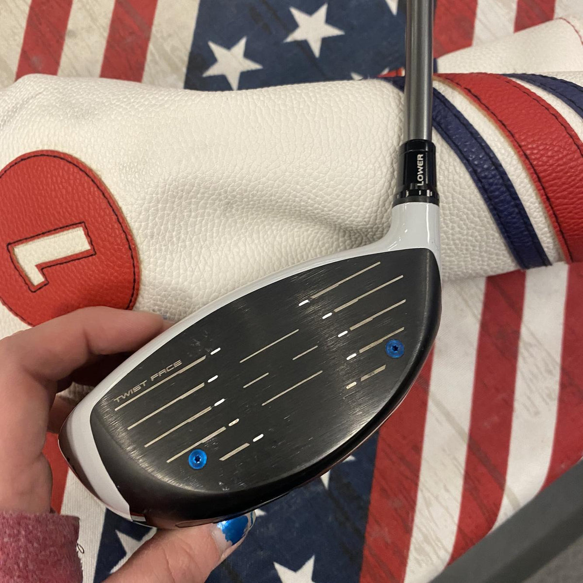 Barely Used Men's RH TaylorMade SIM Stiff Flex 9 Loft Driver-154969