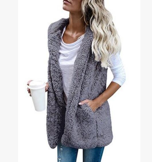 Women's Clothing - Winter Fashion High Quality Faux Fur Vest