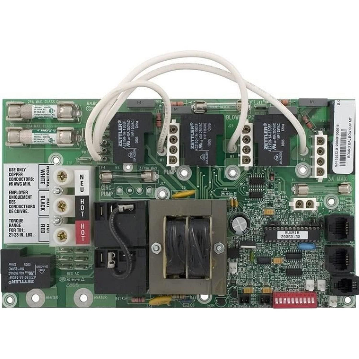 Balboa 10-175-2532 Circuit Board, SUV M7, 32-02, Green