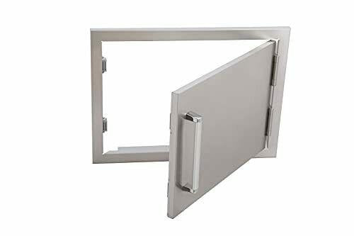 Bonfire Outdoor Kitchen BBQ Access Door,20x14 Inch,304 20x14″ Horizontal