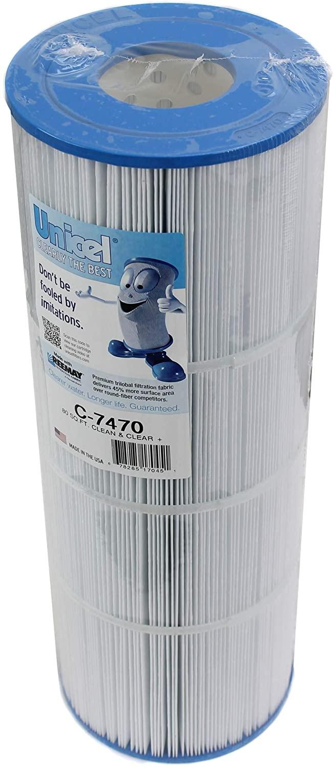 Unicel C-7470 Replacement Swimming Pool 80 Sq. Ft. Replacement Filter Cartridge for Filbur FC1976 and Pleatco PCC80 (4 Pack)