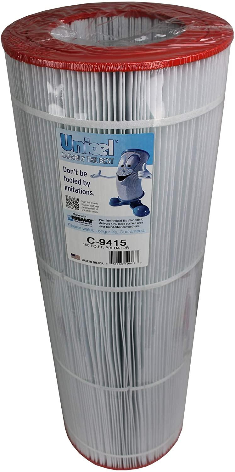 Unicel C-9415 Swimming Pool 150 Sq. Ft. Filter Cartridges Replacement for Filbur FC-0687 and Pleatco PAP150-4 (2 Pack)