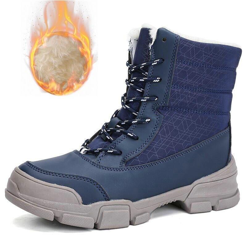 2021 Women Winter Snow Boots Waterproof Fur Ankle Boot