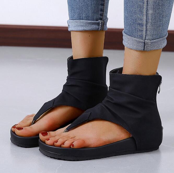 Ladies Clip Toe Gladiator Sandals
