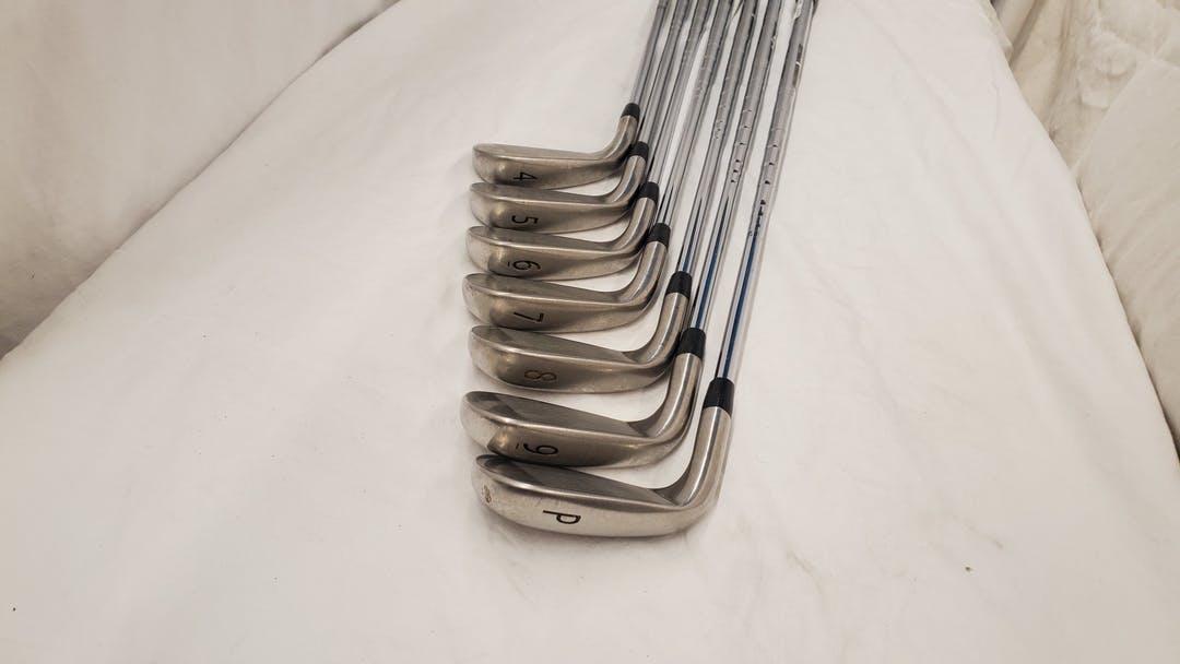 Used Titleist 718 Ap1 4i-pw Steel Stiff Golf Iron Or Hybrid Sets