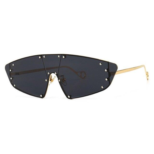 Sunglasses - Luxury Brand Vintage Rivet Sunglasses