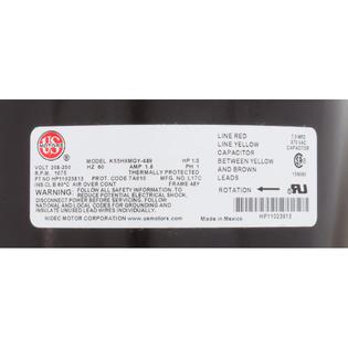 Fan Motor, HeatPro, 1/3 Horsepower