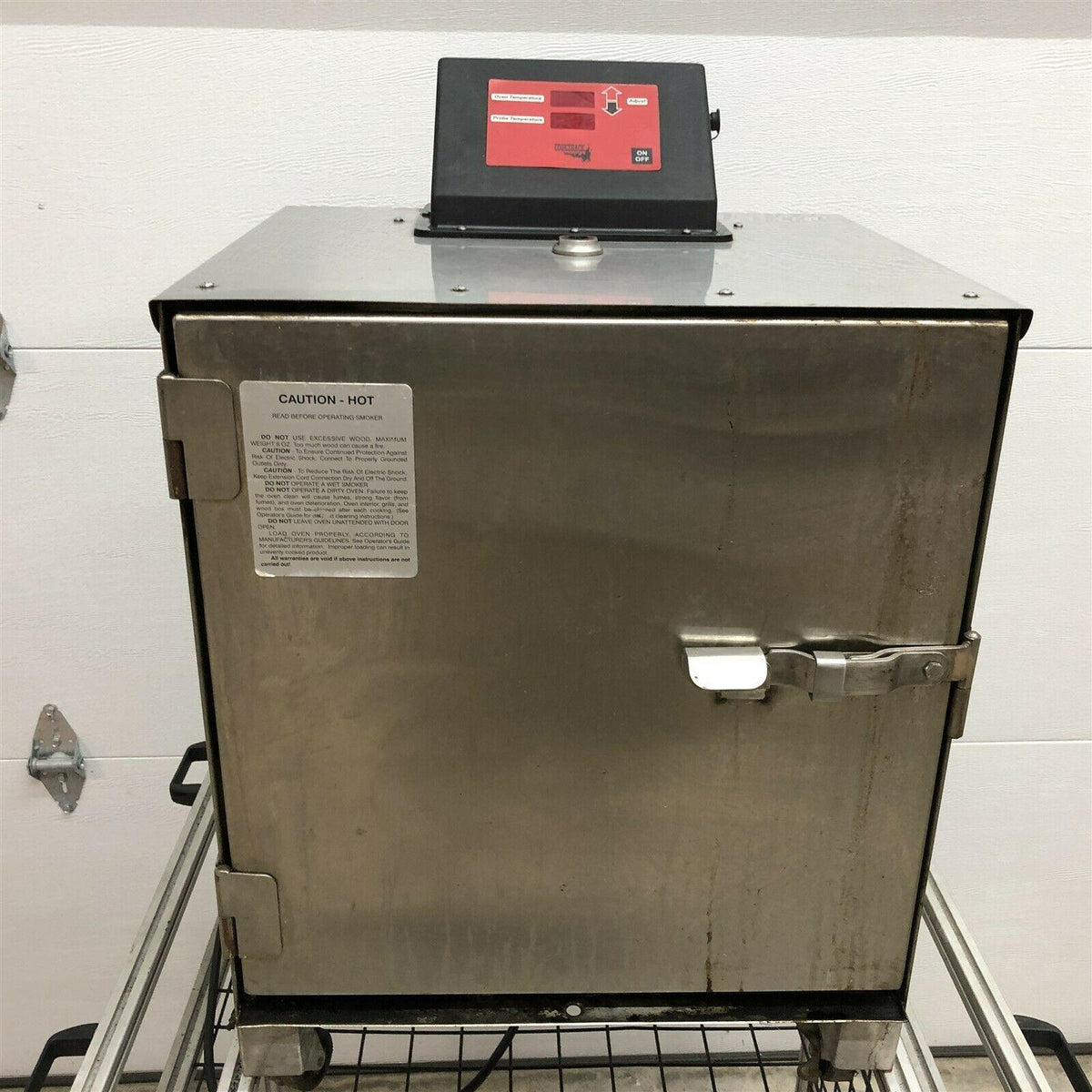 Cookshack SM025: Smokette Elite Electric Smoker Oven Stainless Insulated