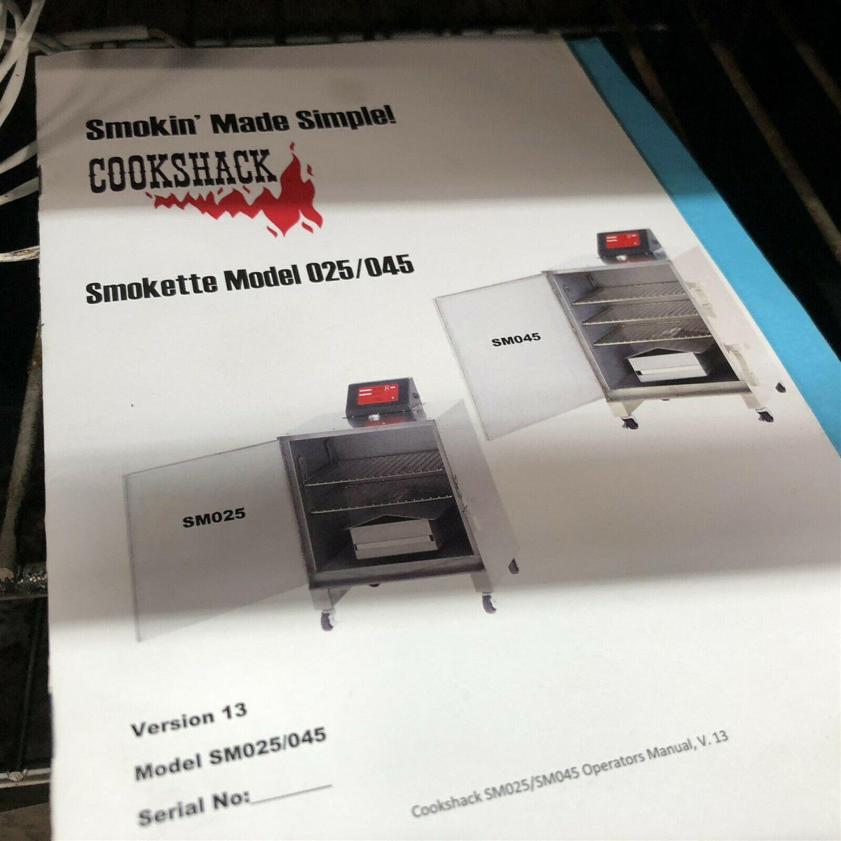 Cookshack SM025: Smokette Elite Electric Smoker Oven Stainless Insulated