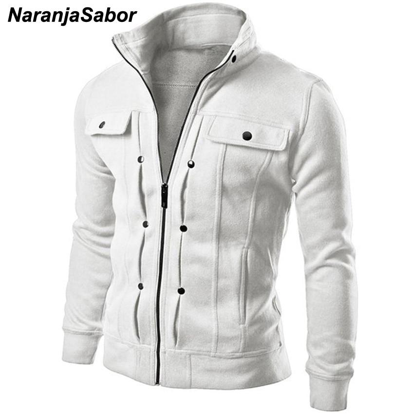 ng Autumn Men's Cardigan Multi Button Hoodies