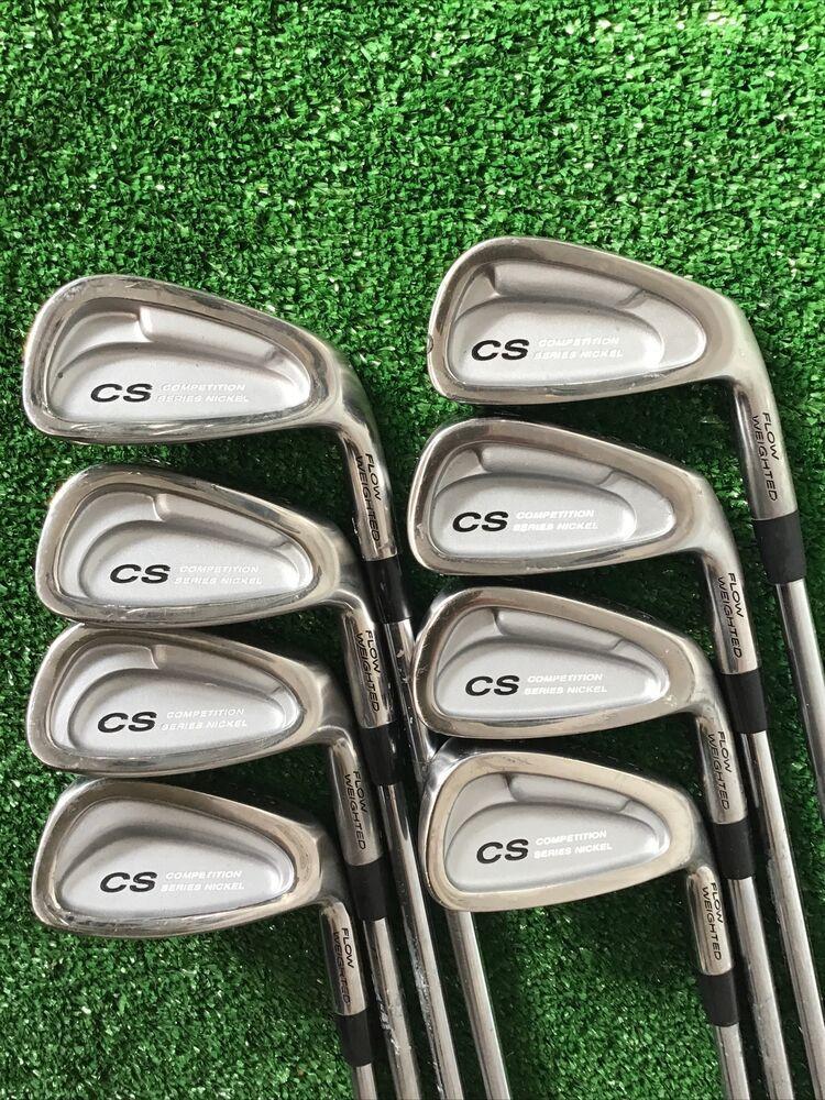 Hippo Golf CS Flow Weighted Iron Set 3-PW With M-Flex Senior Steel Shafts