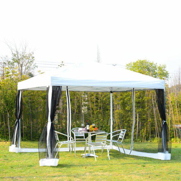 Outdoor Backyard Shade Gardner 10 Ft. W X 10 Ft. D Metal Pop-Up Canopy
