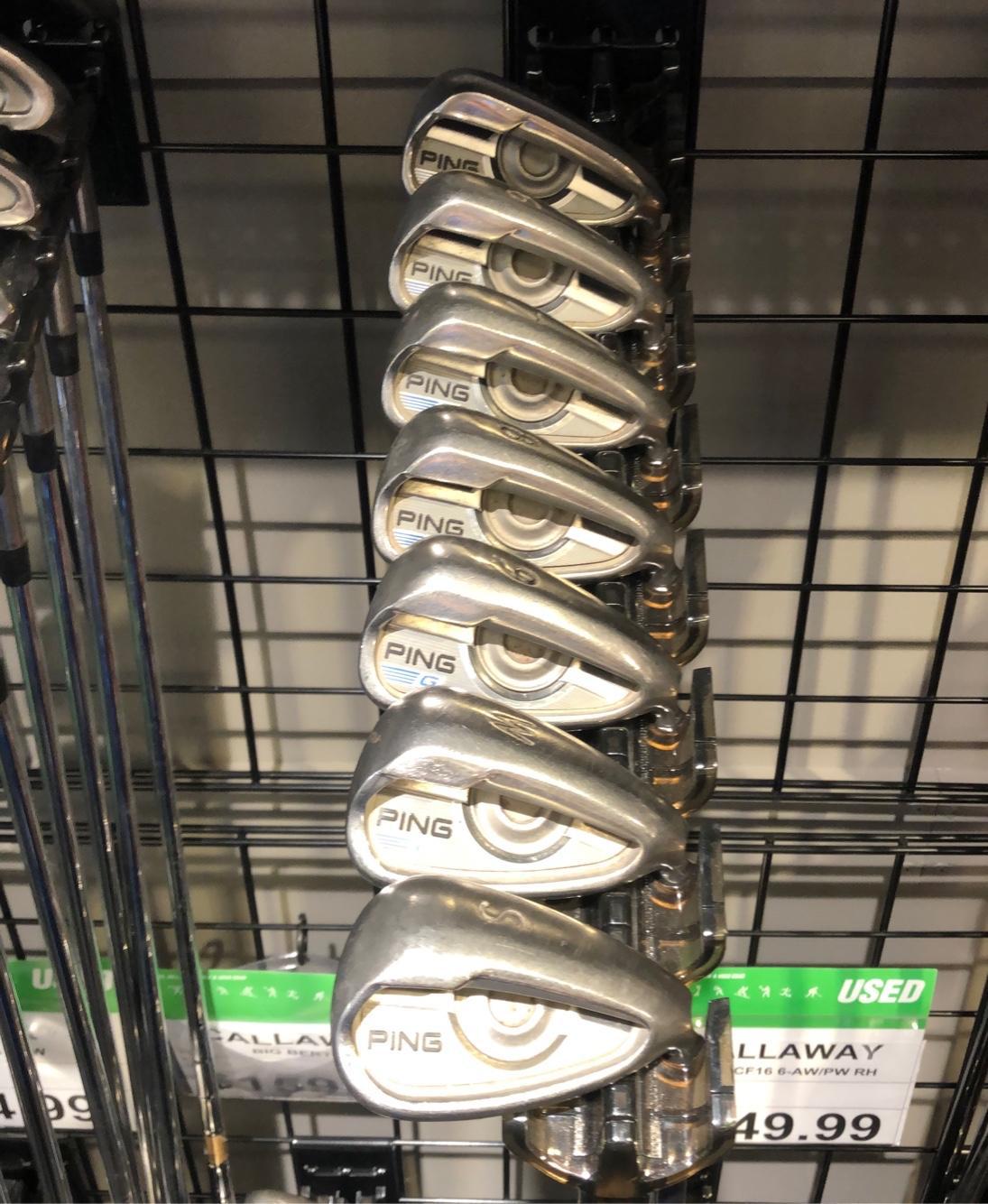 Ping Used Right Handed Men's Regular Flex Iron Set