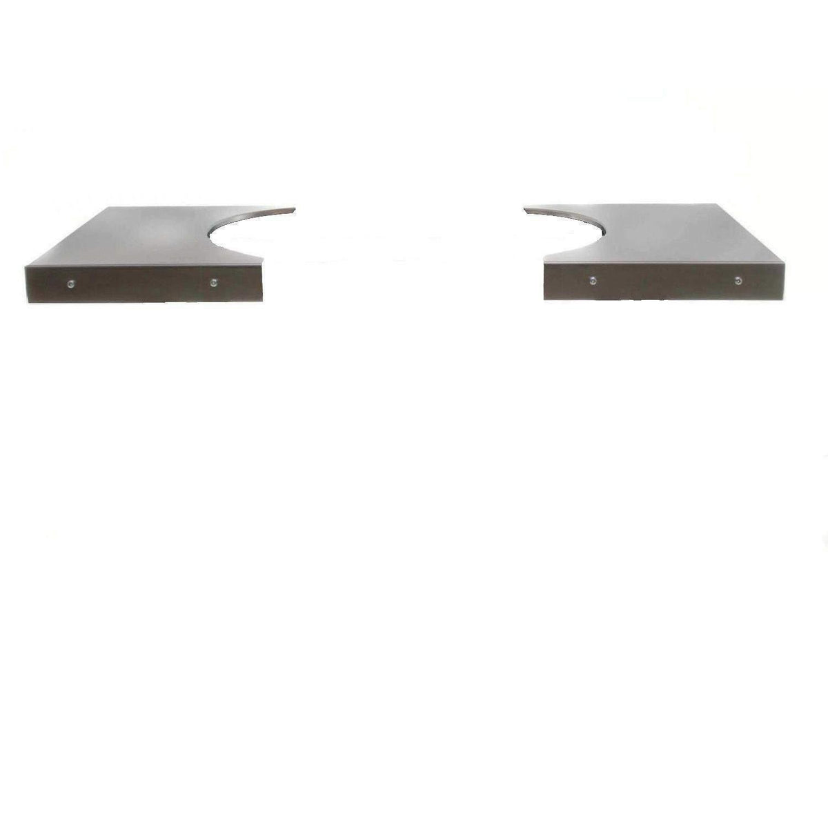 Primo Stainless Steel Cart Side Shelves, Oval LG 300/Oval XL 400