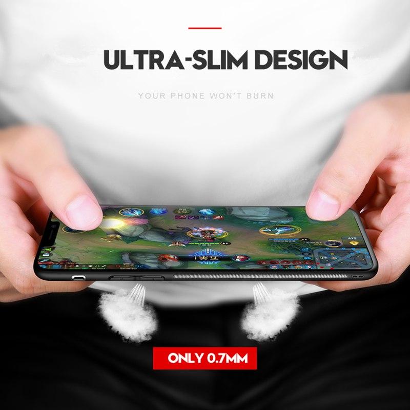 Ultra Thin Cloth Soft Case For iPhone Series