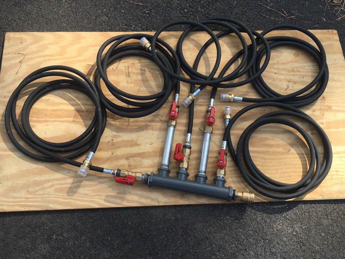 PROPANE LP MANIFOLD KIT -- Hook FIVE Tanks Together!!