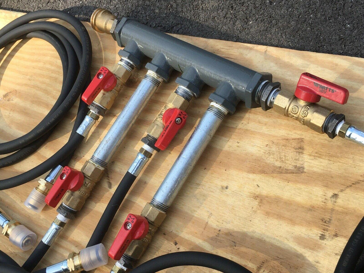 PROPANE LP MANIFOLD KIT -- Hook FIVE Tanks Together!!