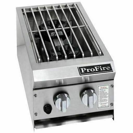 Profire Natural Gas Double Side Burner For Cart Model Grills